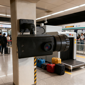 Systèmes de caméra espion de surveillance aéroportuaire à prix d'usine, caméra IP réseau, imagerie thermique infrarouge laser - Product Image 6