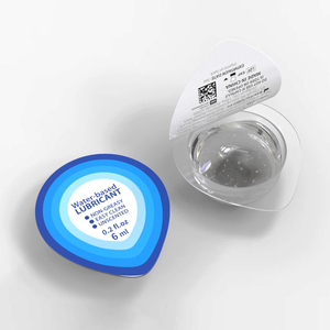 Gel hydratant <span class=keywords><strong>à</strong></span> base d'<span class=keywords><strong>eau</strong></span> pour usage <span class=keywords><strong>intime</strong></span>, format pot de 6 ml, homologué 510K, emballé en gobelet, pour lubrification personnelle - Product Image 1