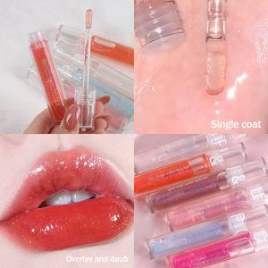 Brillant à lèvres transparent, brillant à lèvres hydratant, couleur claire, brillant à lèvres végétalien biologique, rouge à lèvres en cristal - Product Image 5