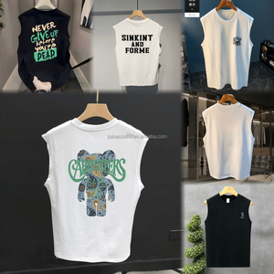 Fabricants européens T-shirts pour hommes respirants en pur coton avec impression de monstres comiques pour l'été à manches courtes - Product Image 4