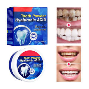 Vente en gros de poudre dentaire à l'<span class=keywords><strong>acide</strong></span> <span class=keywords><strong>hyaluronique</strong></span> multi-usages accessoire de blanchiment des dents pour le nettoyage des taches dentaires - Product Image 4