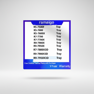 Processeur R5 7500F 7600 7600X R7 7700 7700X 7800X3D R9 7900X 7950X 7950X3D <span class=keywords><strong>7900X3D</strong></span> - Product Image 1