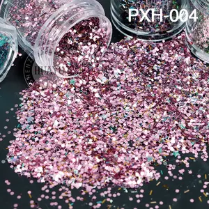 Cheap Price 500g Spark Mixed Shape Bulk Chunky Glitter Powder For Resin Decoration Nails Art