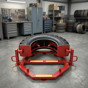 Estación de Entrenamiento Ajustable para Volteo de Neumáticos con Soporte para Discos de Peso Adicionales, Aparato de Fitness para Entrenamiento Funcional de Cuerpo Completo - Product Image 2