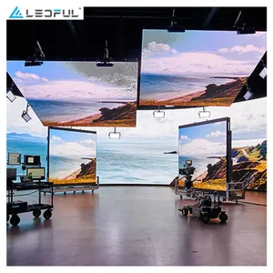 Indoor Outdoor Large Stage Background Aluguer LED Screen Panels Pantalla P1.95 P2.6 P2.9 P3.91 Stage Display LED para concertos