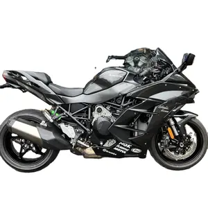 El mejor precio al por mayor Kawasaki Ninja H2 SX moto con kilometraje muy bajo 1000cc moto deportiva usada para la venta