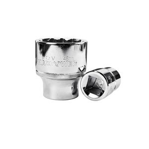 Juego de llaves de trinquete reversible, juego de enchufes de 3/4 pulgadas SAE/métrico 12pt DR, 21 Uds. - Product Image 5