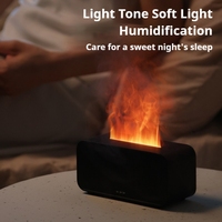 Coloré Flamme Led Lumière Humidificador Cool Mist Fire Air Humidificateur 120Ml Usb Flamme Diffuseur D'arôme Avec Ce Rohs