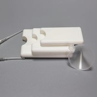 Flacon pulvérisateur de désinfectant pour les mains en plastique portable de 20 ml, type carte de crédit, flacon pulvérisateur de désinfectant pour les mains en plastique