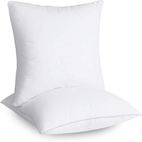 Coussins décoratifs remplis de polyester de haute qualité de 18x18 pouces pour lit et feuille de canapé et soutien du cou à motifs marins