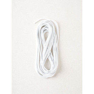 <b>Japanese</b> 4m White Round Ceramic <b>Vase</b> Aquarium Pool Tool & Accessory with High Quality Elastic Wateproof Rubber String Made Japan - Product Image 1