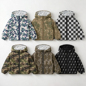 <span class=keywords><strong>Veste</strong></span> imperméable pour enfants, <span class=keywords><strong>veste</strong></span> rembourrée d'<span class=keywords><strong>hiver</strong></span> pour garçons, vestes plus épaisses pour bébés, vestes thermiques longues pour enfants pour l'extérieur - Product Image 4