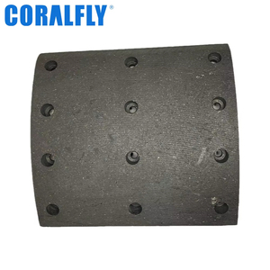Plaquettes de frein semi-métalliques 19939 WVA19939 3095179 2709765 2709426 3095169 2708361 3093259 pour camions VOLVO - Product Image 5