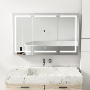 Interruptor de sensor de atenuación de aluminio, impermeable, montado en la pared, <span class=keywords><strong>color</strong></span> azul del diente, cambio de temperatura, armario de espejo LED de baño - Product Image 1