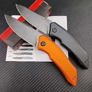 Cuchillo de Supervivencia LAUNCH-1 7100 para Camping y Aire Libre, Acero CPM154, Mango de Aluminio Aeronáutico T6, Cuchillo de Bolsillo Portátil para Rescate y Emergencias - Product Image 2