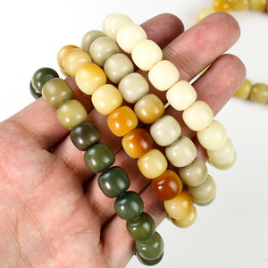 Bodhi Seed <b>Bracelet</b> Single Strand Round Beads Ethnic Style Gift For Men Women Hangzhou Made - Product Image 3