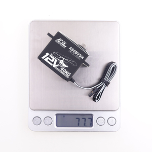 A80BVSH Cyclic 40KG 0.086Seg Motor Digital sin Escobillas Programable de Alto Voltaje de 12V, Totalmente de Aluminio, para Helicóptero - Product Image 5