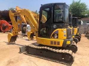 Excavatrice d'occasion Komatsu PC55MR 5,5 tonnes Mini pelle hydraulique sur chenilles d'occasion PC40MR PC20 Haute qualité - Product Image 5