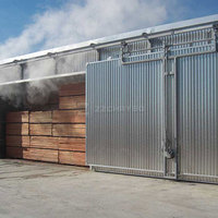 Four de séchage pour traitement industriel du bois Équipement pour chambre de séchage de palettes en bois Séchoir à bois sous vide