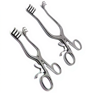 Ensemble de rétracteurs Weitlaner 2 pièces 5,5" et 7" à pointes émoussées 3x4 en acier inoxydable Instruments chirurgicaux Fournisseur en gros - Product Image 1