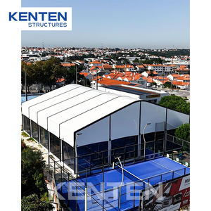 Fournisseur de <span class=keywords><strong>terrain</strong></span> de <span class=keywords><strong>padel</strong></span> Couverture de <span class=keywords><strong>terrain</strong></span> de tenis Bâche d'ombrage Salle de tennis Structure en aluminium Grand toit de <span class=keywords><strong>padel</strong></span> pour tennis Pickleball - Product Image 6