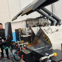 Sierra de Corte Automática CNC de Doble Cabezal con Perfil de Aluminio de Pantalla Grande de 600 mm para el Procesamiento de Puertas y Ventanas