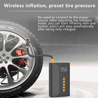 Coolchong High Quality Tyre Inflator Portable Mini Electric Air Pump Dc 12v Car Air Compressor Tire Inflators