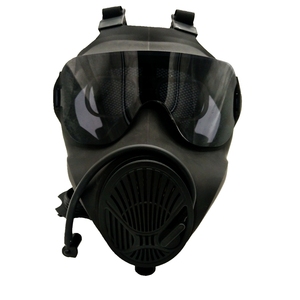 Respiratore a Maschera Integrale con Amplificatore Vocale <span class=keywords><strong>TIC</strong></span>, Filtro NATO da 40 mm, Cartuccia Chimica - Product Image 6