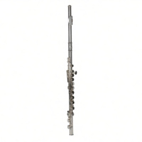 Factory Wholesale Custom Silver Plated Professional High Grade Handmade Carving E Key c Tone 17 Open Hole Flute