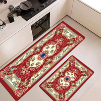 Tapis en mousse PVC anti-fatigue à double face, motifs floraux variés, couleurs multiples, pour cuisine, entrée de maison, style moderne, vente en gros