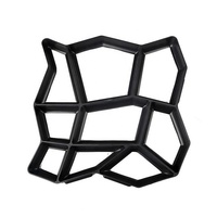 Personalized New Mould Cement Stone Field Granite Concrete Plastic Flooring Mould Garden Paving Moulds