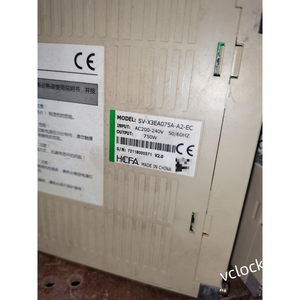 HCFA SV-X3EA075A-A2-EC 750W X3 AC SERVO DRIVE 200-240VAC SVX3EA075AA2EC มือสอง - Product Image 3