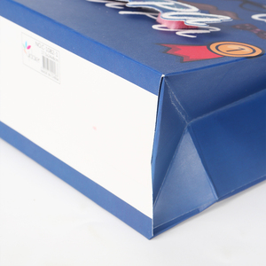 Sacs en papier personnalisés écologiques et recyclables avec estampage à chaud marron pour chaussures, MOQ 10 pour la vente au détail - Product Image 3