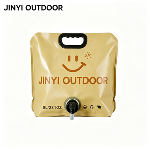 Custom LOGO Camping Hiking Food Grade Water <b>Bags</b> with Valve Leakage Proof <b>Foldable</b> Plastic Water Bladders - Product Image 3
