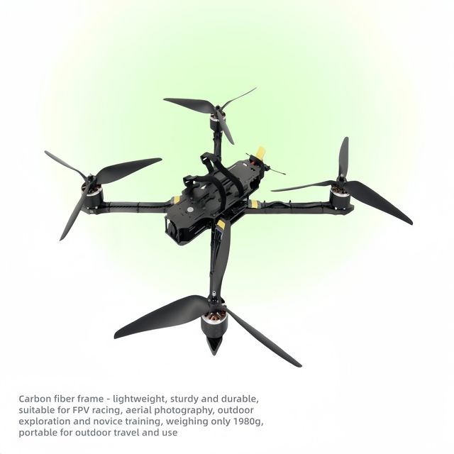 Beginner-Friendly Camera 10km Flight Distance 21-30min Flight Time 3.5-5kg Payload GPS Positioning RC Long-Lasting Battery