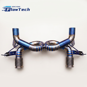 ท่อไอเสียไทเทเนียมคุณภาพสูงสำหรับ Lamborghini Huracan EVO STO 5.2L V10 ออโต้ สปอร์ต แบบตรงจากท่อไอเสียเดิม - Product Image 5