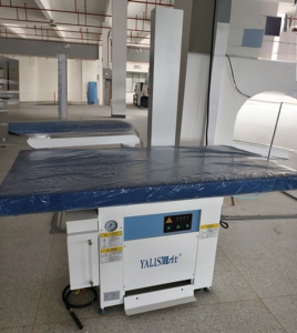 YALIS <span class=keywords><strong>table</strong></span> à <span class=keywords><strong>repasser</strong></span> industrielle à vapeur et chauffage <span class=keywords><strong>table</strong></span> de repassage et de pressage des chemises neuve pour les magasins de vêtements - Product Image 2