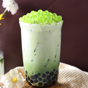 Perlas de Fruta Rellenas de Jugo de Manzana Verde al por Mayor para Tiendas de Té de Burbujas, Bebidas Lácteas, Postres, Bebidas, Marca OEM, Fábrica - Product Image 3