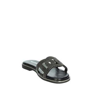 Sandali piatti da donna Valleverde neri 32030 stile slip-on - Product Image 5