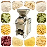 Moulin à céréales multifonctionnel motorisé de qualité alimentaire 304 SS pour flocons de riz, d'avoine et de quinoa |   Haute capacité, sans sucre ajouté, pur
