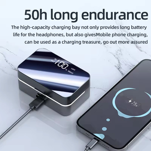 2025 New TWS S30 Audifono Trong Tai Tai Tai Nghe LED Ánh Sáng Tiếng Ồn Hủy Bỏ Hiển Thị Kỹ Thuật Số Chơi Game Không Dây Với Thông Minh JL - Product Image 5