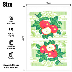 <strong>Sage</strong> <strong>Green</strong> <strong>Tea</strong> <strong>Towel</strong> for Heat Transfer Quick-Dry Microfiber Diamond Weave Kitchen Cleaning Cloth Knitted Use for Car - Product Image 4