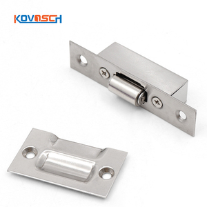 Cierre Magnético para Puerta de Mueble de Acero Inoxidable con Diseño de Avellanado, Acabado Satinado Cuadrado, con Perla Reforzada, Económico, 2025 - Product Image 1