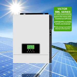 新型24V混合式3.2KW 2KW 12v 140A MPPT纯正弦波太阳能逆变器太阳能逆变器 - Product Image 2