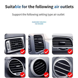 CE ROHS FCC 15W QC 3.0 ricarica rapida forte magnetico senza fili porta cellulare caricabatteria per auto per iPhone <span class=keywords><strong>Samsung</strong></span> - Product Image 3