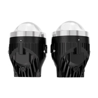Nouveau projecteur LED GPNE AF9X haute puissance 40W, triple couleur, lentille antibrouillard 3 pouces, faisceau longue portée, étanche 12V, lumière jaune, 4000 lumens