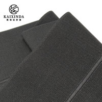 Sangle élastique en velours noir pour ceinture de soutien abdominal, gaine amincissante, soutien-gorge de maternité et post-partum
