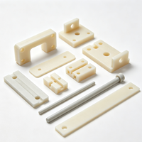 Pièces en plastique usinées CNC sur mesure, composants PEEK tournés et fraisés avec précision pour l'industrie électronique, usine OEM