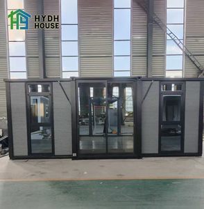 工厂直供钢制可扩展集装箱房屋 30 英尺 <span class=keywords><strong>2</strong></span> 卧室 带卫生间 家庭办公室 现代设计 快速 - Product Image 1