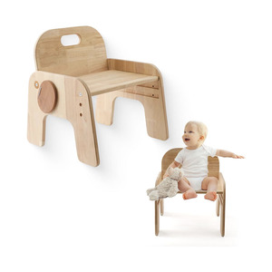 <span class=keywords><strong>Sedia</strong></span> <span class=keywords><strong>per</strong></span> Bambini in Legno Naturale Massiccio, Regolabile in Altezza, Arredamento Montessori, Regalo di Compleanno <span class=keywords><strong>per</strong></span> Bambini - Product Image 1